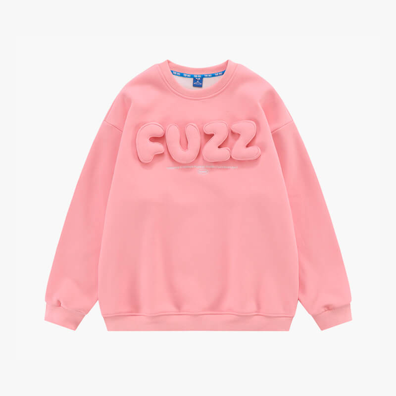 3D Letters Fuzz Pink Sweatshirt 3D Letters Fuzz Pink Sweatshirt