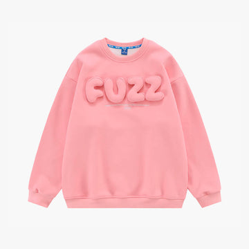 3D Letters Fuzz Pink Sweatshirt 3D Letters Fuzz Pink Sweatshirt
