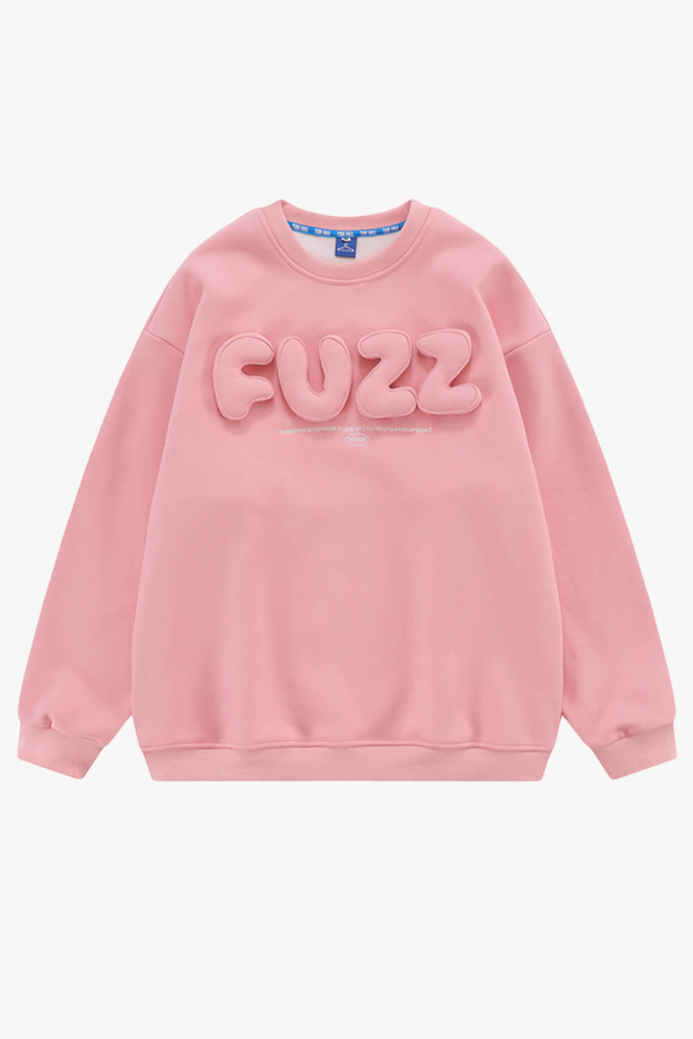3D Letters Fuzz Pink Sweatshirt 3D Letters Fuzz Pink Sweatshirt