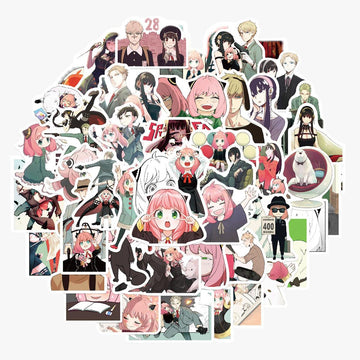 50 Spy X Family Anime Stickers - Aesthetic Clothes Shop 50 Spy X Family Anime Stickers - Aesthetic Clothes Shop