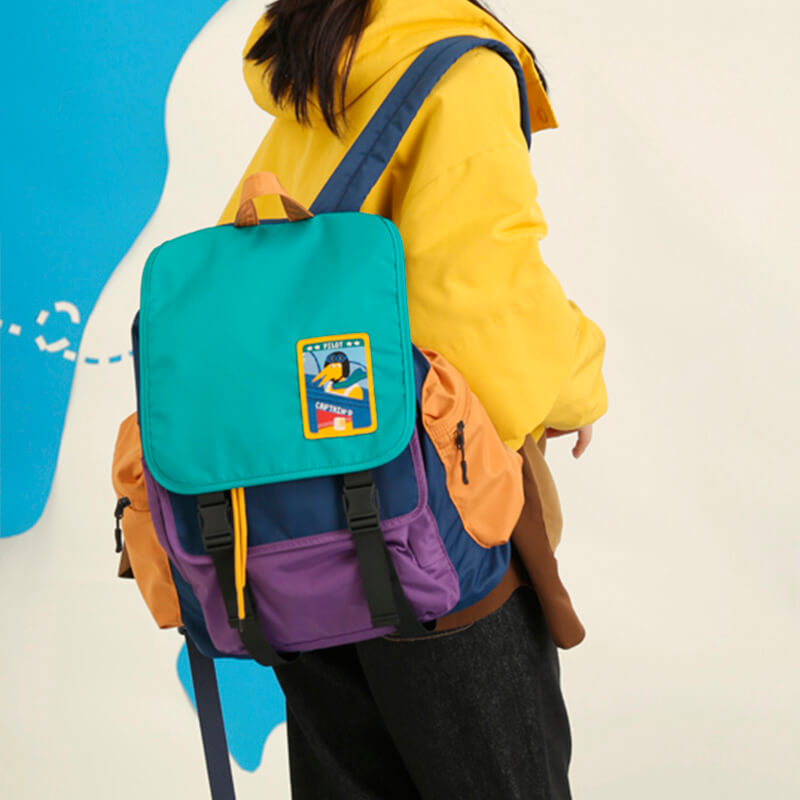 80s Aesthetic Retro Backpack Arcade Kid