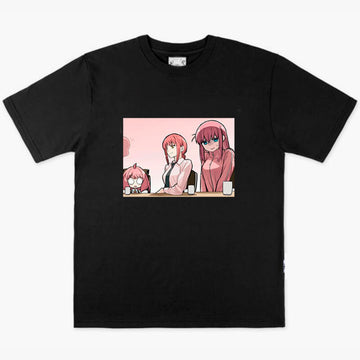 Ania Forger Makima and Hitori Gotoh T-Shirt Anime Humour