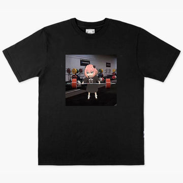 Ania Forger Workout in a Gym Animecore Aesthetic T-Shirt Ania Forger Workout in a Gym Animecore Aesthetic T-Shirt