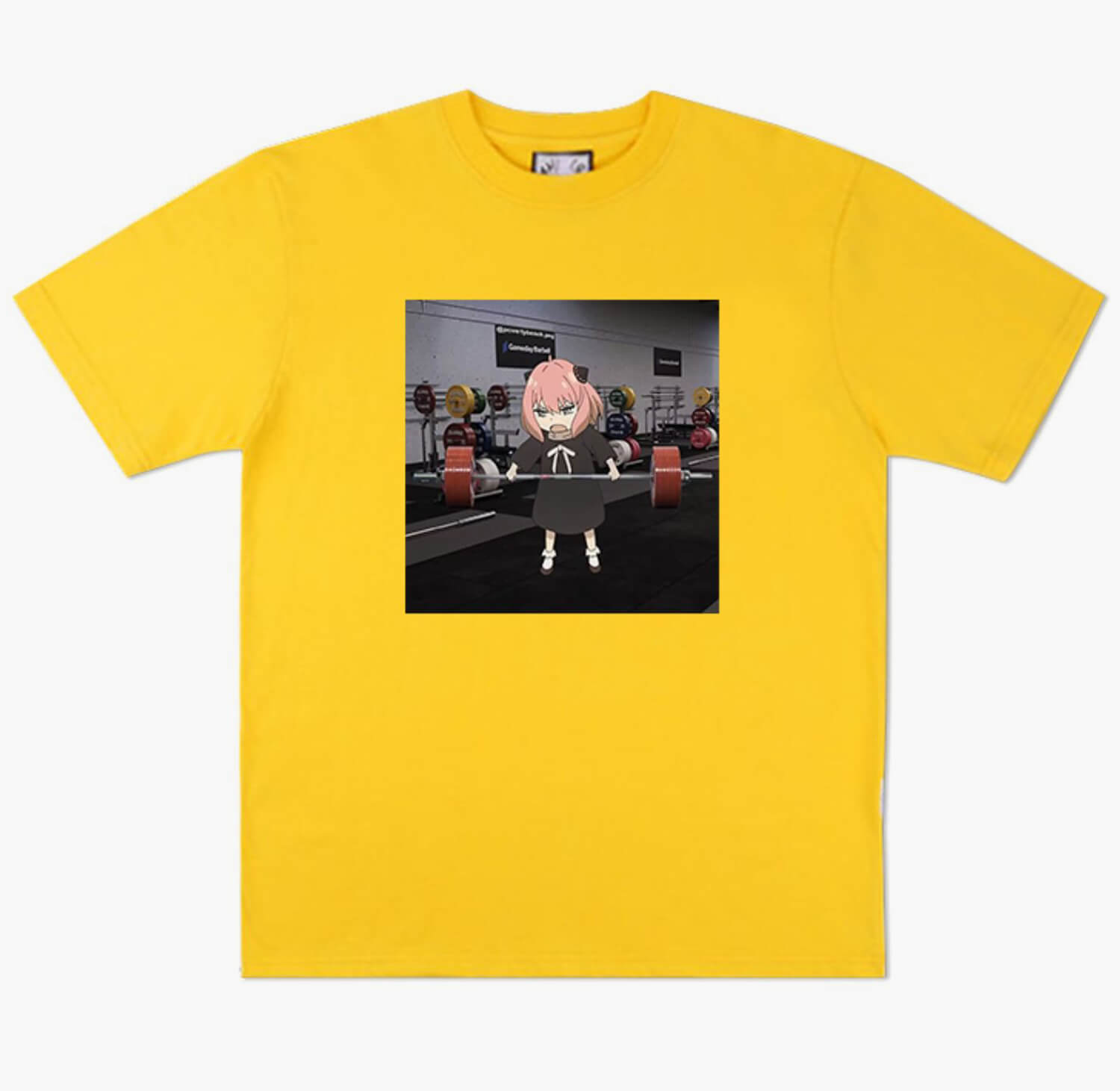 Ania Forger Workout in a Gym Animecore Aesthetic T-Shirt Ania Forger Workout in a Gym Animecore Aesthetic T-Shirt