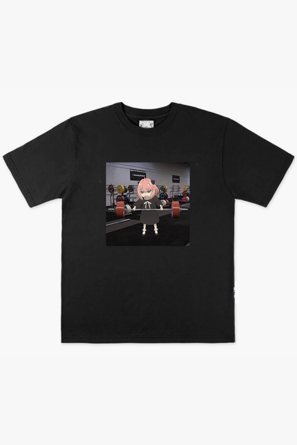 Ania Forger Workout in a Gym Animecore Aesthetic T-Shirt Ania Forger Workout in a Gym Animecore Aesthetic T-Shirt