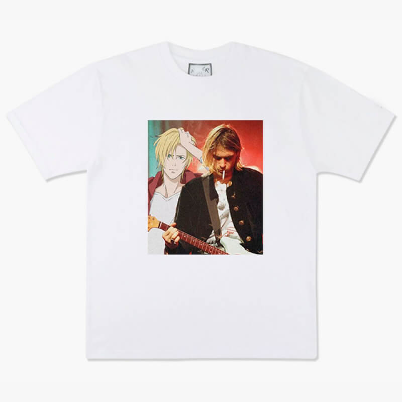 Anime Aesthetic Kurt Kobain T-Shirt Nirvana Anime Aesthetic Kurt Kobain T-Shirt Nirvana