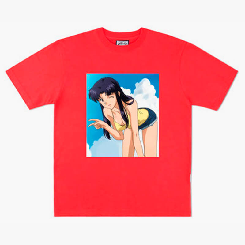 Anime Aesthetic Misato Katsuragi Hot Beach Party T-Shirt Anime Aesthetic Misato Katsuragi Hot Beach Party T-Shirt
