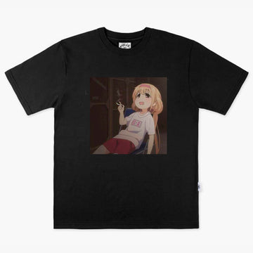 Anime Girl Smokin Animecore T-Shirt Anime Girl Smokin Animecore T-Shirt