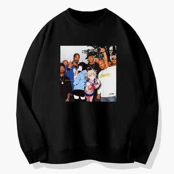 Anime Snoop Dog Gang Aesthetic Sweatshirt Anime Snoop Dog Gang Aesthetic Sweatshirt