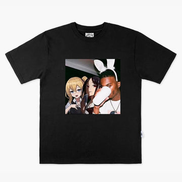 Anime Style Playboi Carti and K-On Girls T-Shirt Anime Style Playboi Carti and K-On Girls T-Shirt