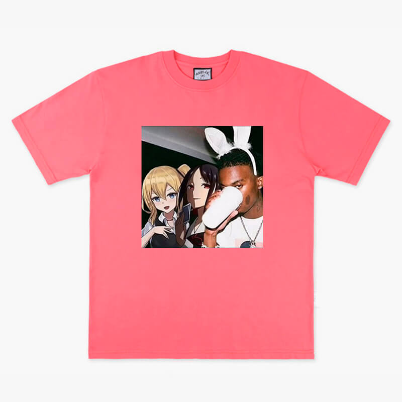 Anime Style Playboi Carti and K-On Girls T-Shirt Anime Style Playboi Carti and K-On Girls T-Shirt