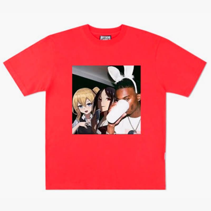 Anime Style Playboi Carti and K-On Girls T-Shirt Anime Style Playboi Carti and K-On Girls T-Shirt