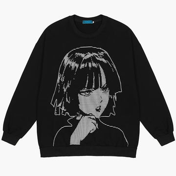 Animecore Aesthetic EGirl Long Sleeve Shirt