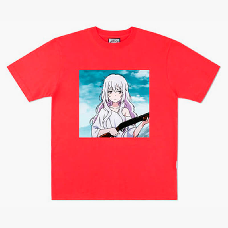 Animecore Kozakura With a Shotgun T-Shirt Otherside Picnic Animecore Kozakura With a Shotgun T-Shirt Otherside Picnic