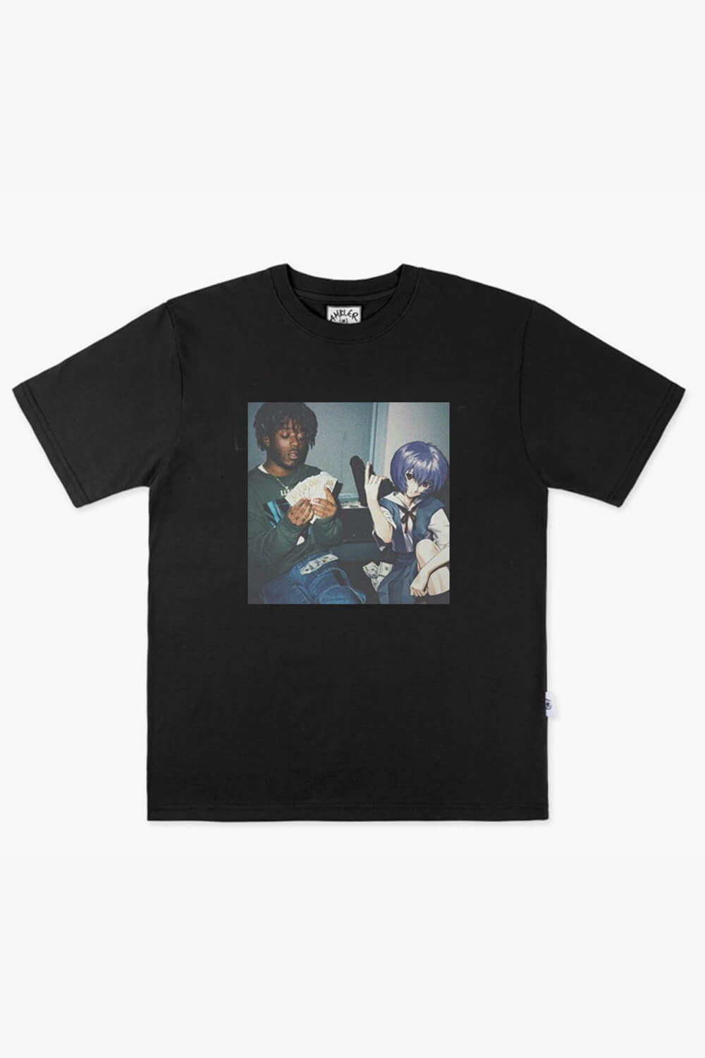 Animecore Lil Uzi and Rei Ayanami T-Shirt