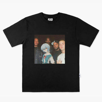 Animecore Rei Ayanami and Eminem Gang T-Shirt Animecore Rei Ayanami and Eminem Gang T-Shirt