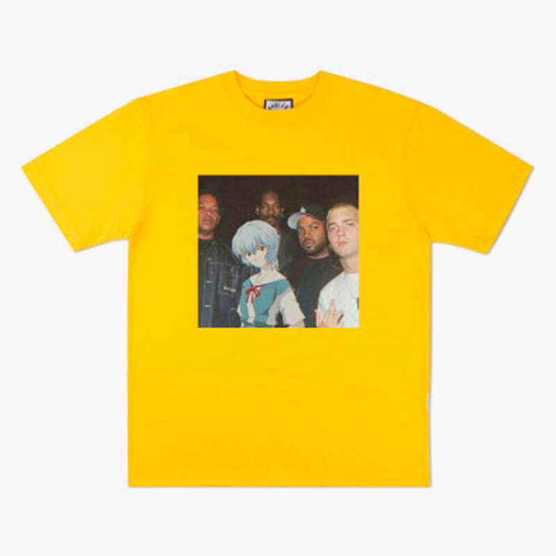 Animecore Rei Ayanami and Eminem Gang T-Shirt Animecore Rei Ayanami and Eminem Gang T-Shirt