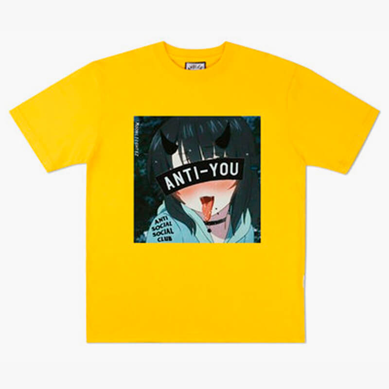 Anti-You Anime Girl T-Shirt Animecore Anti-You Anime Girl T-Shirt Animecore