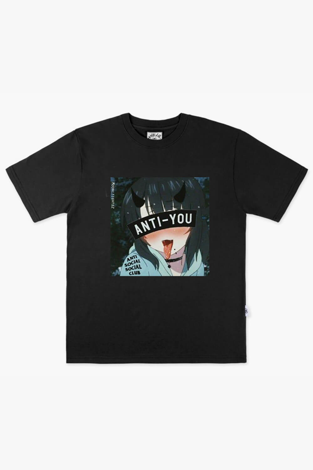 Anti-You Anime Girl T-Shirt Animecore Anti-You Anime Girl T-Shirt Animecore