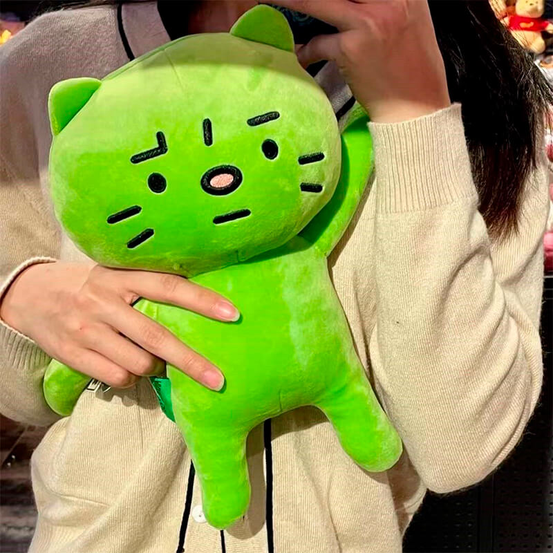 Anxiety Aesthetic Green Cat Messenger Bag Anxiety Aesthetic Green Cat Messenger Bag