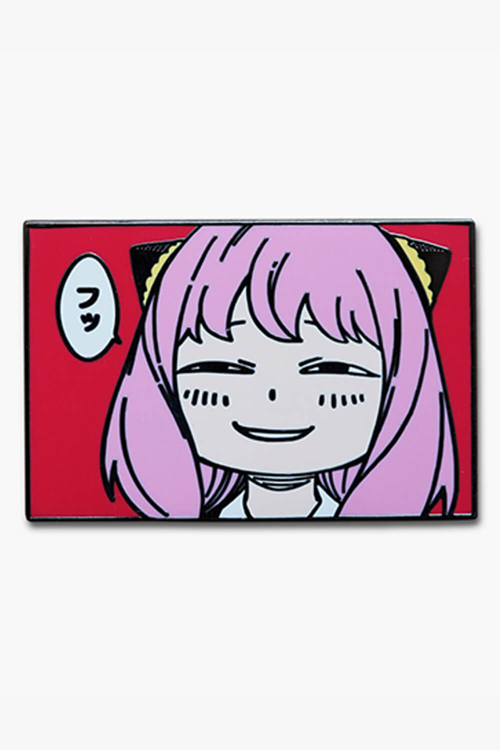 Anya Heh Face Smile Enamel Pin Spy X Family Anya Heh Face Smile Enamel Pin Spy X Family