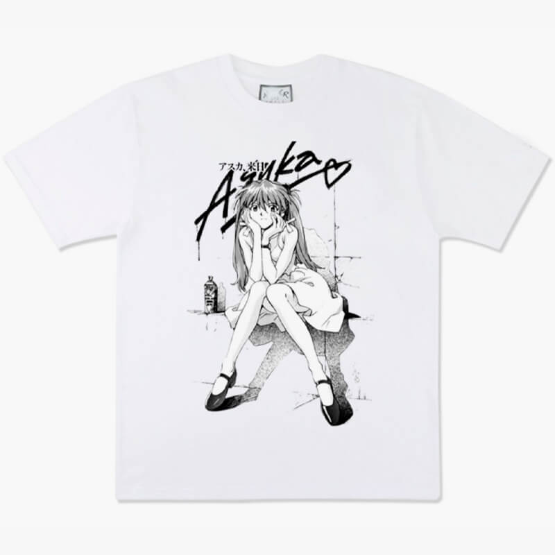 Asuka Langle in Dress Anime Aesthetic Tee Asuka Langle in Dress Anime Aesthetic Tee