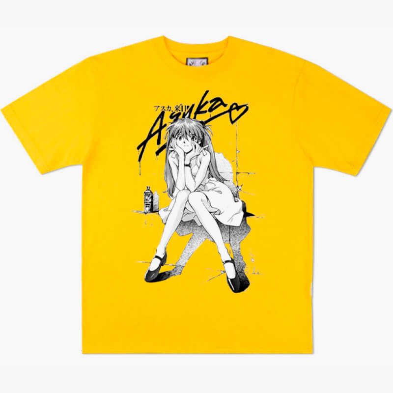 Asuka Langle in Dress Anime Aesthetic Tee Asuka Langle in Dress Anime Aesthetic Tee