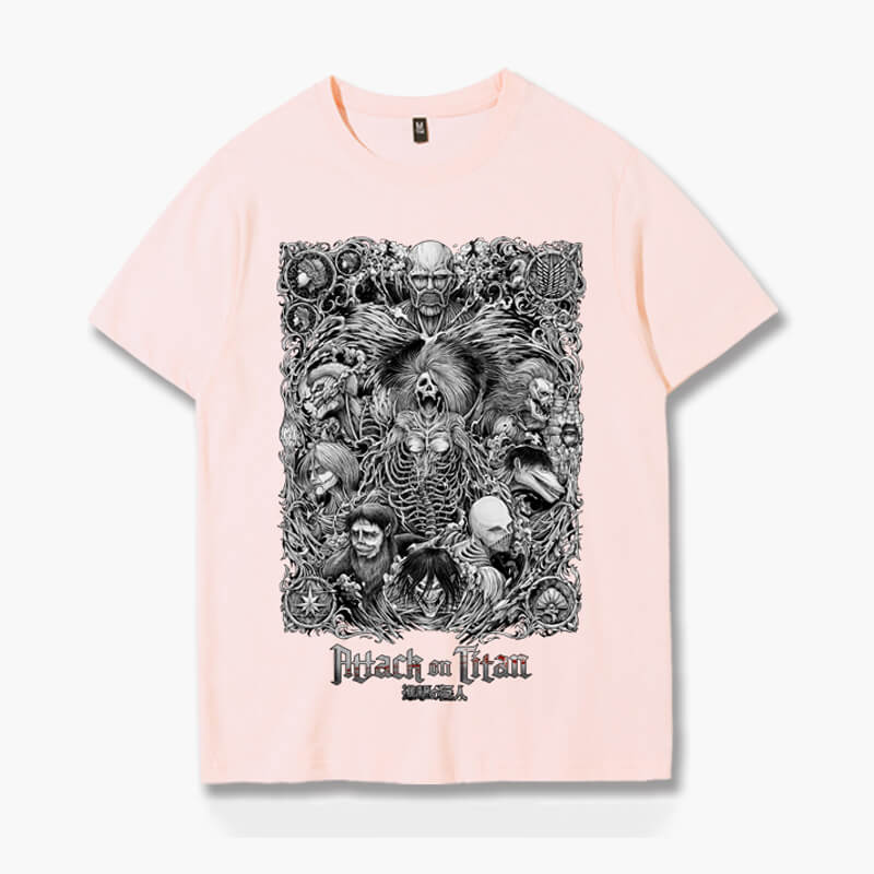 Attack on Titan Nine Titans T-Shirt Attack on Titan Nine Titans T-Shirt