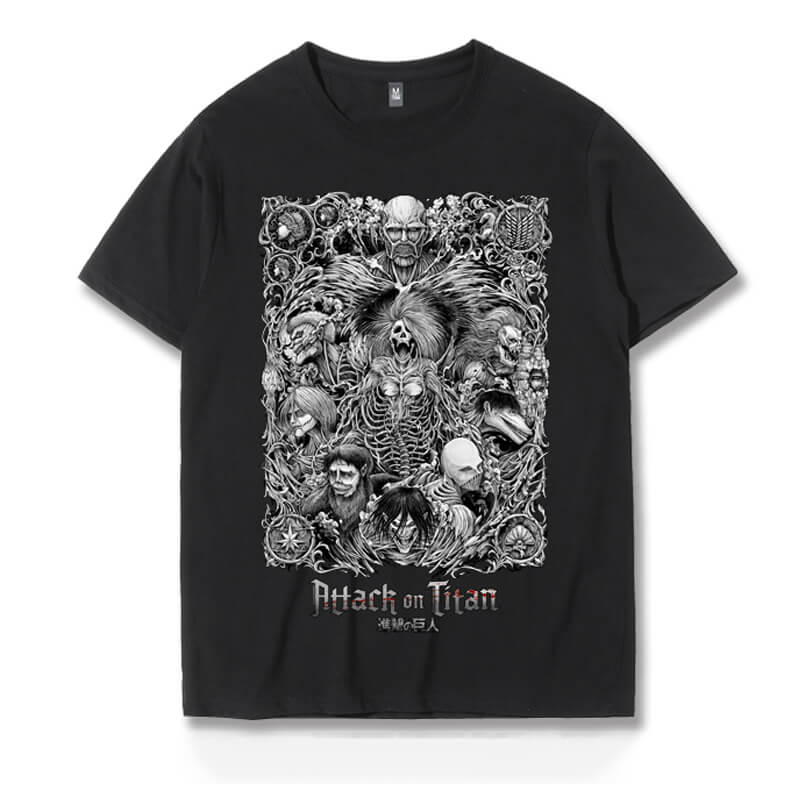 Attack on Titan Nine Titans T-Shirt Attack on Titan Nine Titans T-Shirt