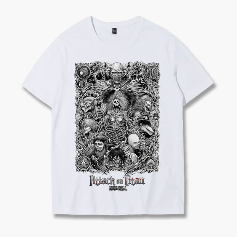 Attack on Titan Nine Titans T-Shirt Attack on Titan Nine Titans T-Shirt