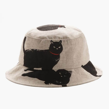 Bad Black Cat Bucket Hat Bad Black Cat Bucket Hat