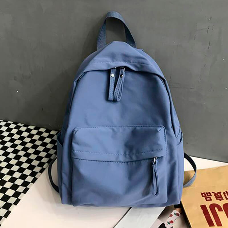 Basic Soft Color College Backpack