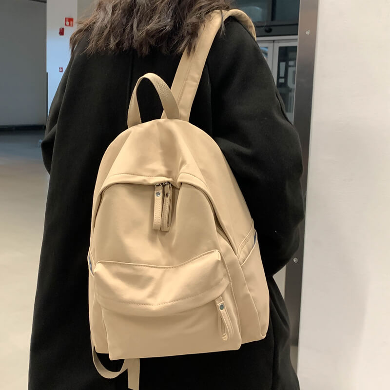 Basic Soft Color College Backpack Basic Soft Color College Backpack
