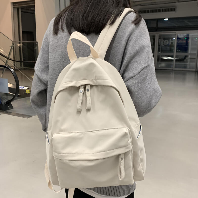 Basic Soft Color College Backpack Basic Soft Color College Backpack