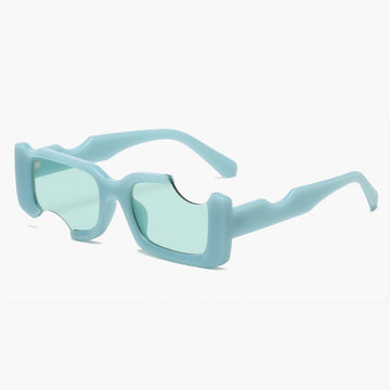 Bite Cuts Concave Glasses Square Frame - Aesthetic Clothes Shop Bite Cuts Concave Glasses Square Frame - Aesthetic Clothes Shop