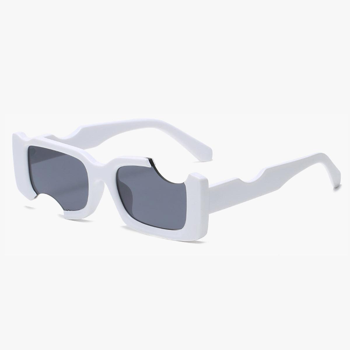 Bite Cuts Concave Glasses Square Frame - Aesthetic Clothes Shop Bite Cuts Concave Glasses Square Frame - Aesthetic Clothes Shop
