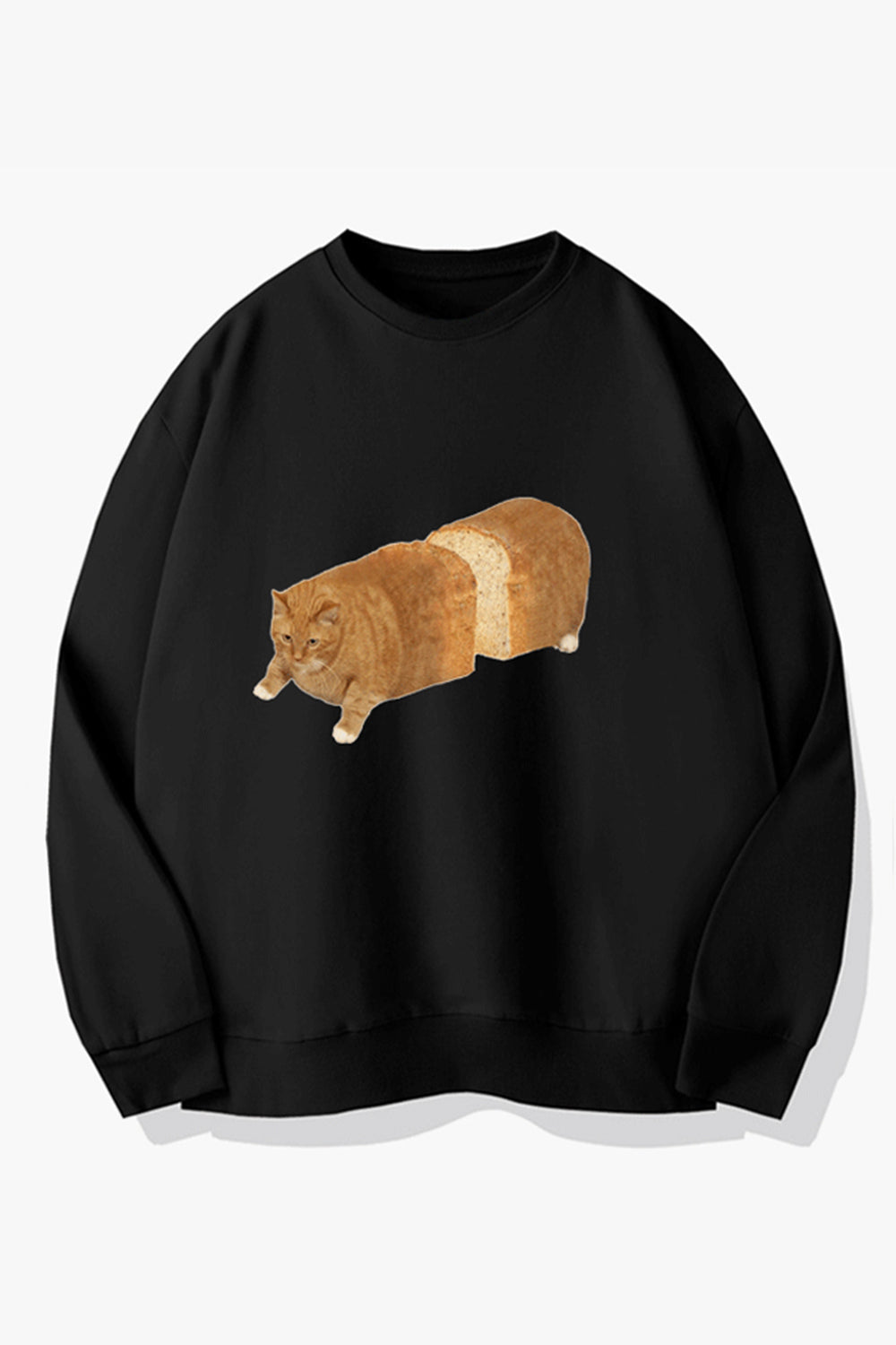 Bread Cat Meme Aesthetic Sweatshirt Bread Cat Meme Aesthetic Sweatshirt