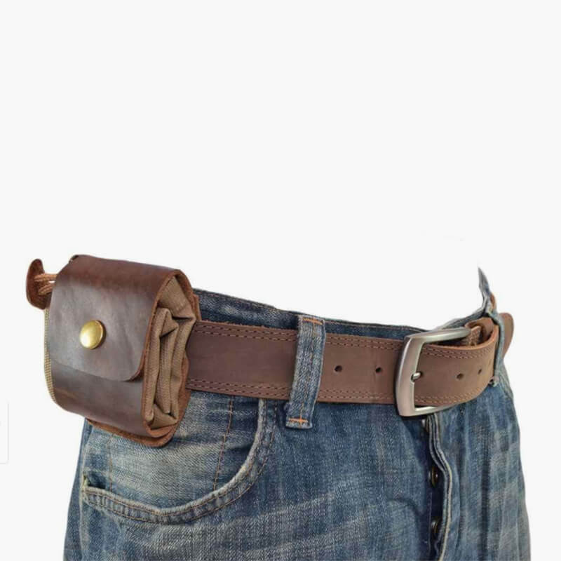 Camping Foraging Canvas Waist Bag Camping Foraging Canvas Waist Bag
