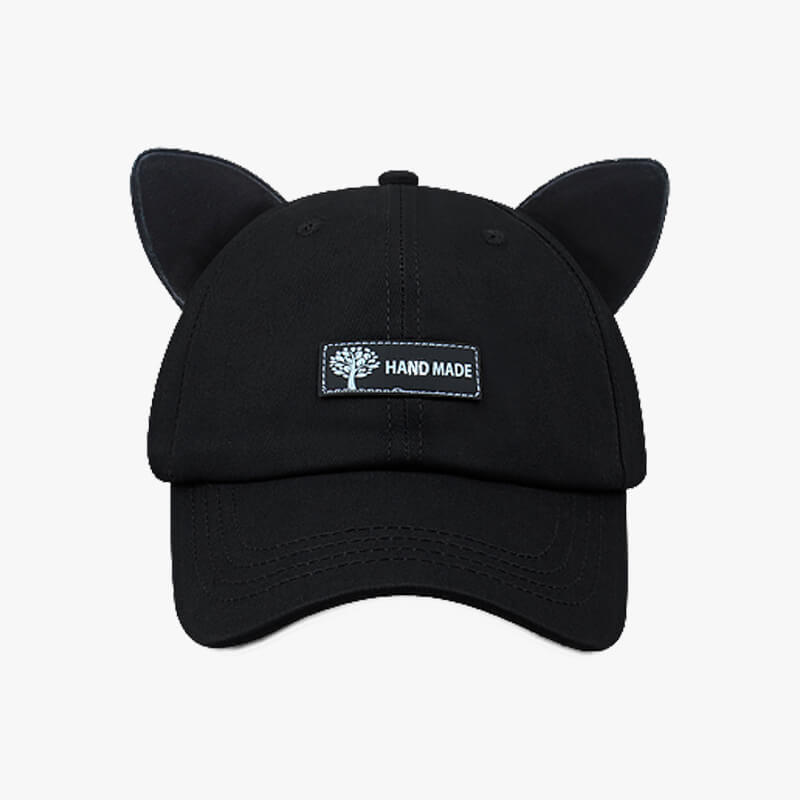 Cat Ears Baseball Cap With Glasses Cat Ears Baseball Cap With Glasses