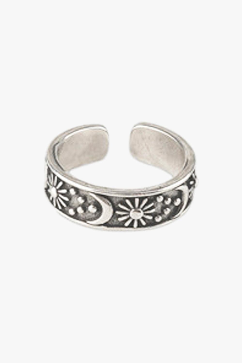 Celestial Aesthetic Sun and Moon Ring - Aesthetic Clothes Shop