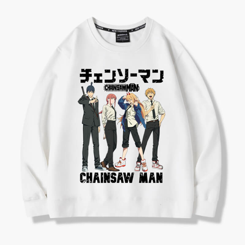 Chainsaw Man Anime Devil Hunters Squad Sweatshirt