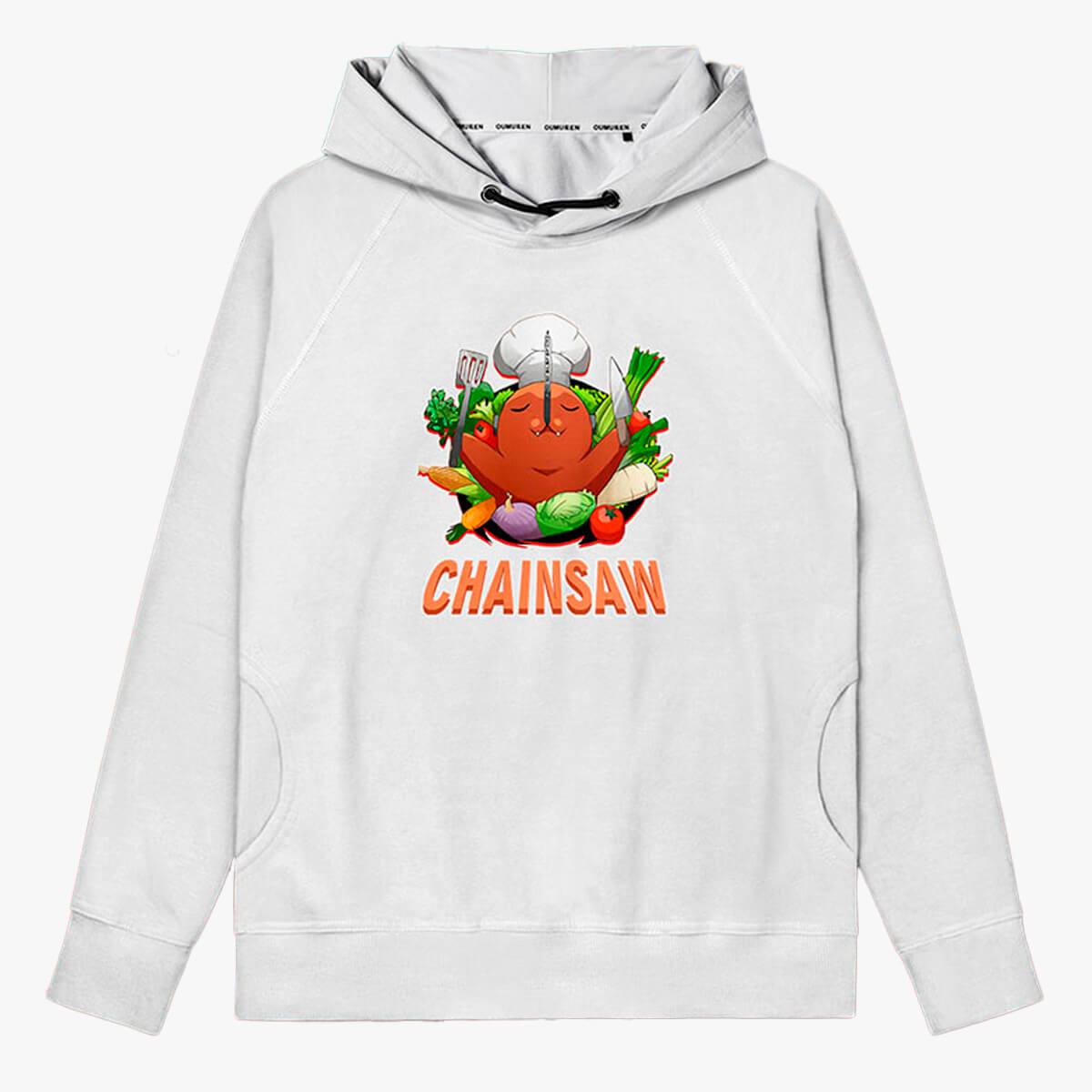 Chainsaw Man Cooking Pochita Hoodie - Aesthetic Clothes Shop