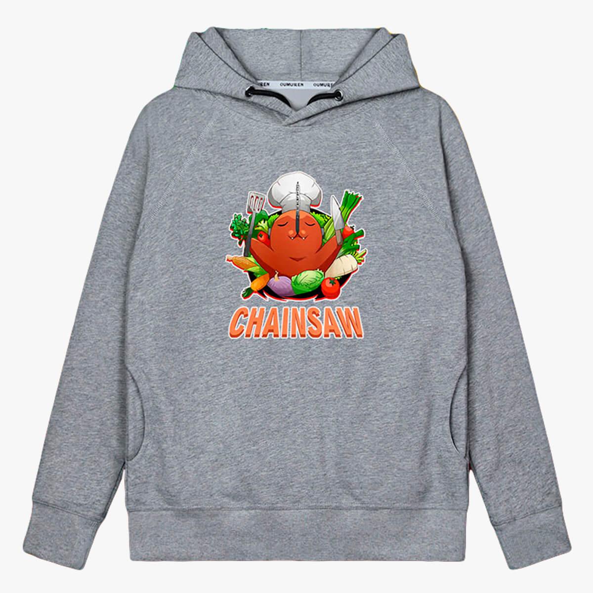 Chainsaw Man Cooking Pochita Hoodie - Aesthetic Clothes Shop Chainsaw Man Cooking Pochita Hoodie - Aesthetic Clothes Shop
