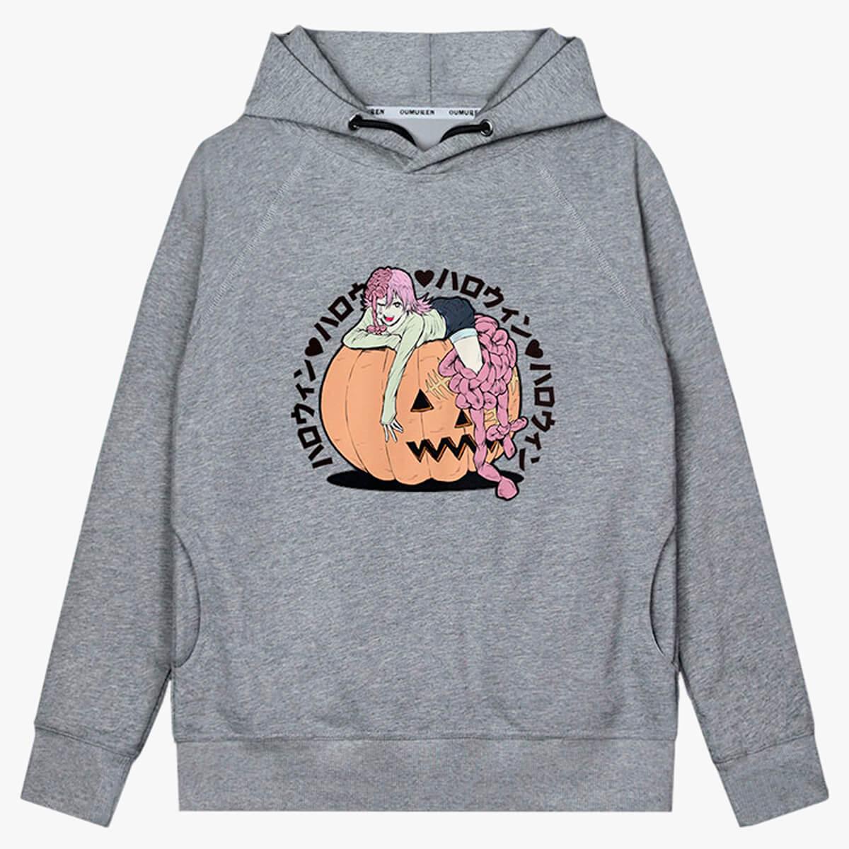 Chainsaw Man Cosmo Pumpkin Halloween Hoodie - Aesthetic Clothes Shop Chainsaw Man Cosmo Pumpkin Halloween Hoodie - Aesthetic Clothes Shop