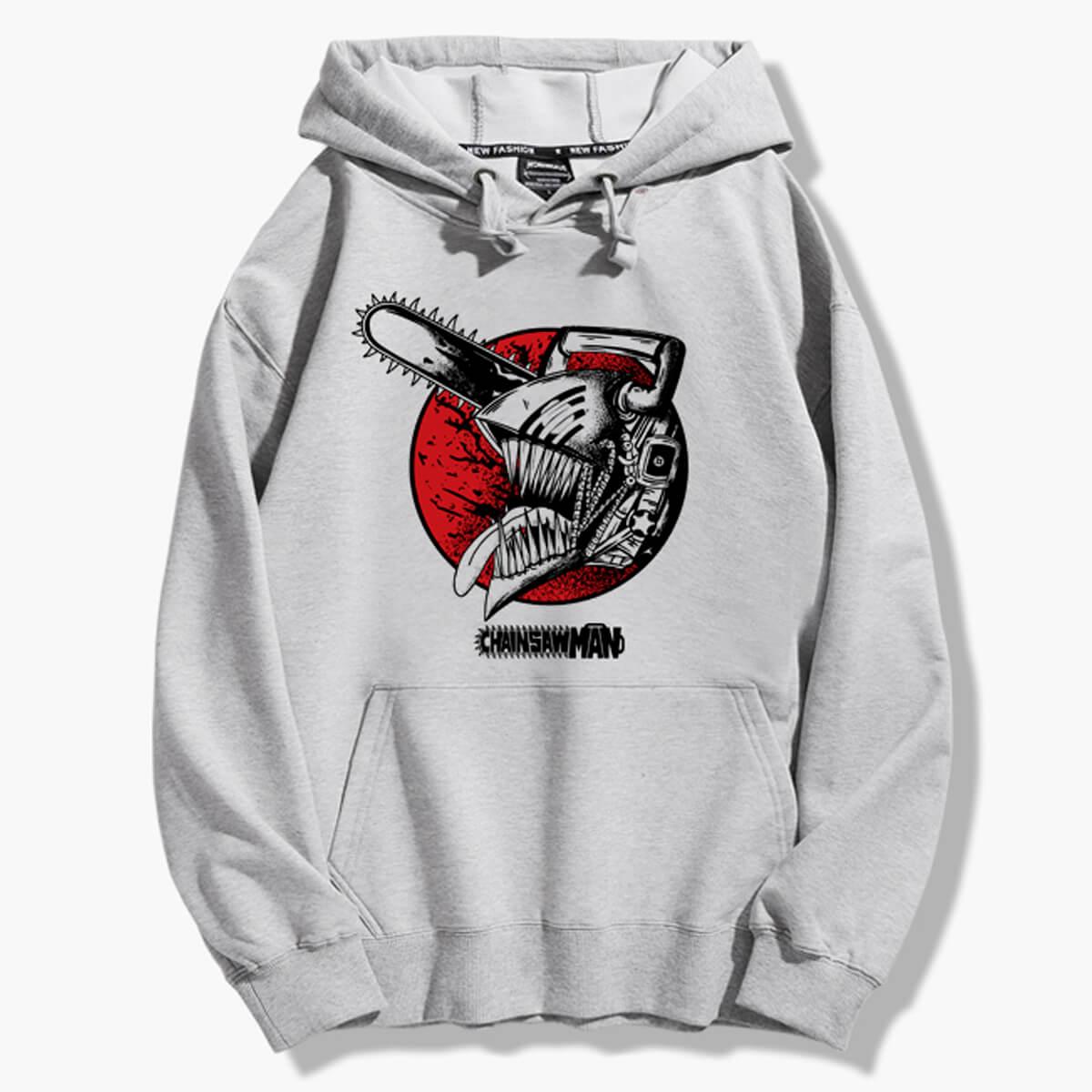 Chainsaw Man Denji Head Devil Form Hoodie - Aesthetic Clothes Shop Chainsaw Man Denji Head Devil Form Hoodie - Aesthetic Clothes Shop