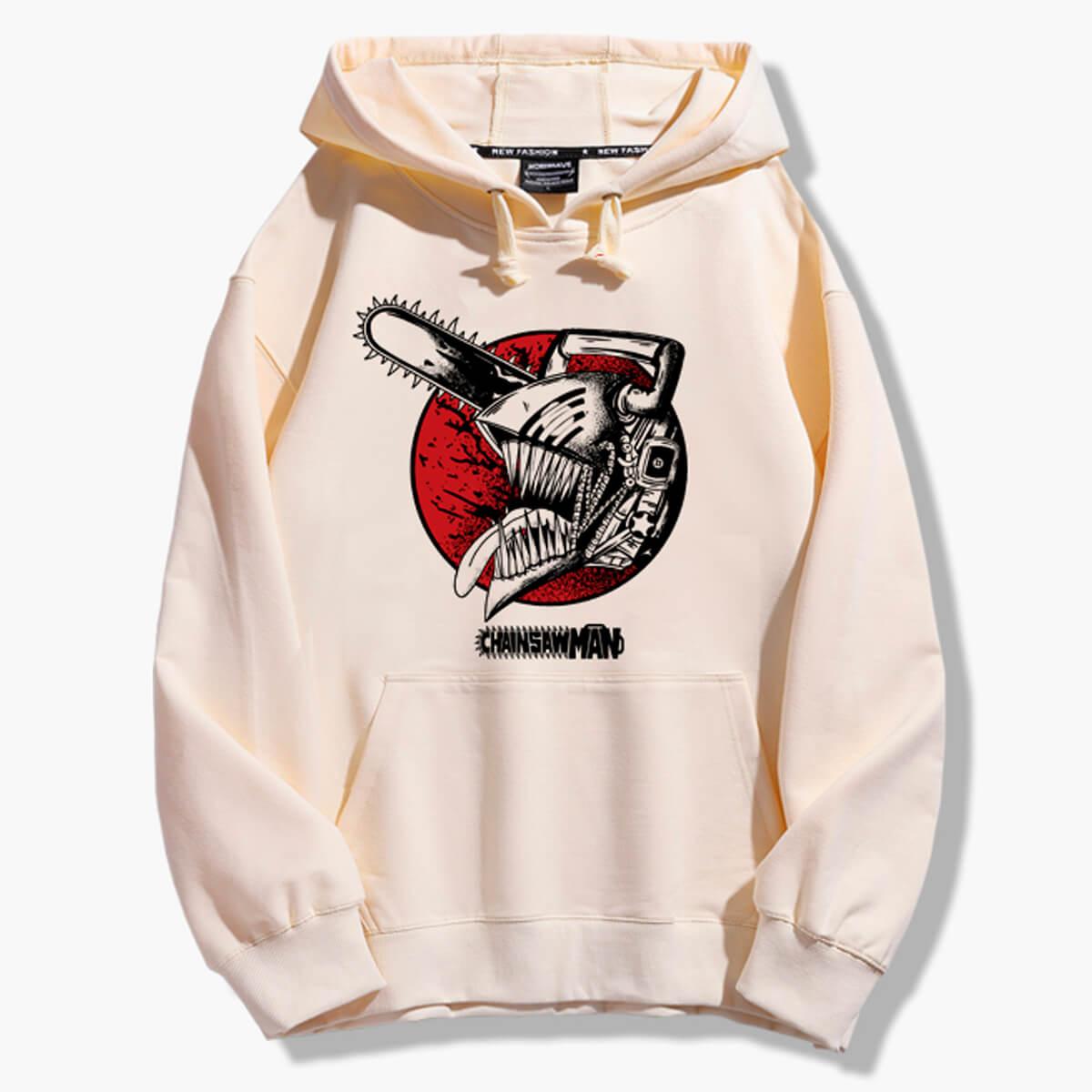 Chainsaw Man Denji Head Devil Form Hoodie - Aesthetic Clothes Shop Chainsaw Man Denji Head Devil Form Hoodie - Aesthetic Clothes Shop