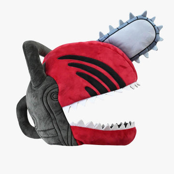 Chainsaw Man Denji Plush Head Mask - Aesthetic Clothes Shop Chainsaw Man Denji Plush Head Mask - Aesthetic Clothes Shop