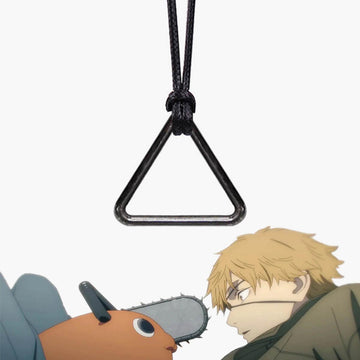 Chainsaw Man Denji Triangle Necklace - Aesthetic Clothes Shop Chainsaw Man Denji Triangle Necklace - Aesthetic Clothes Shop