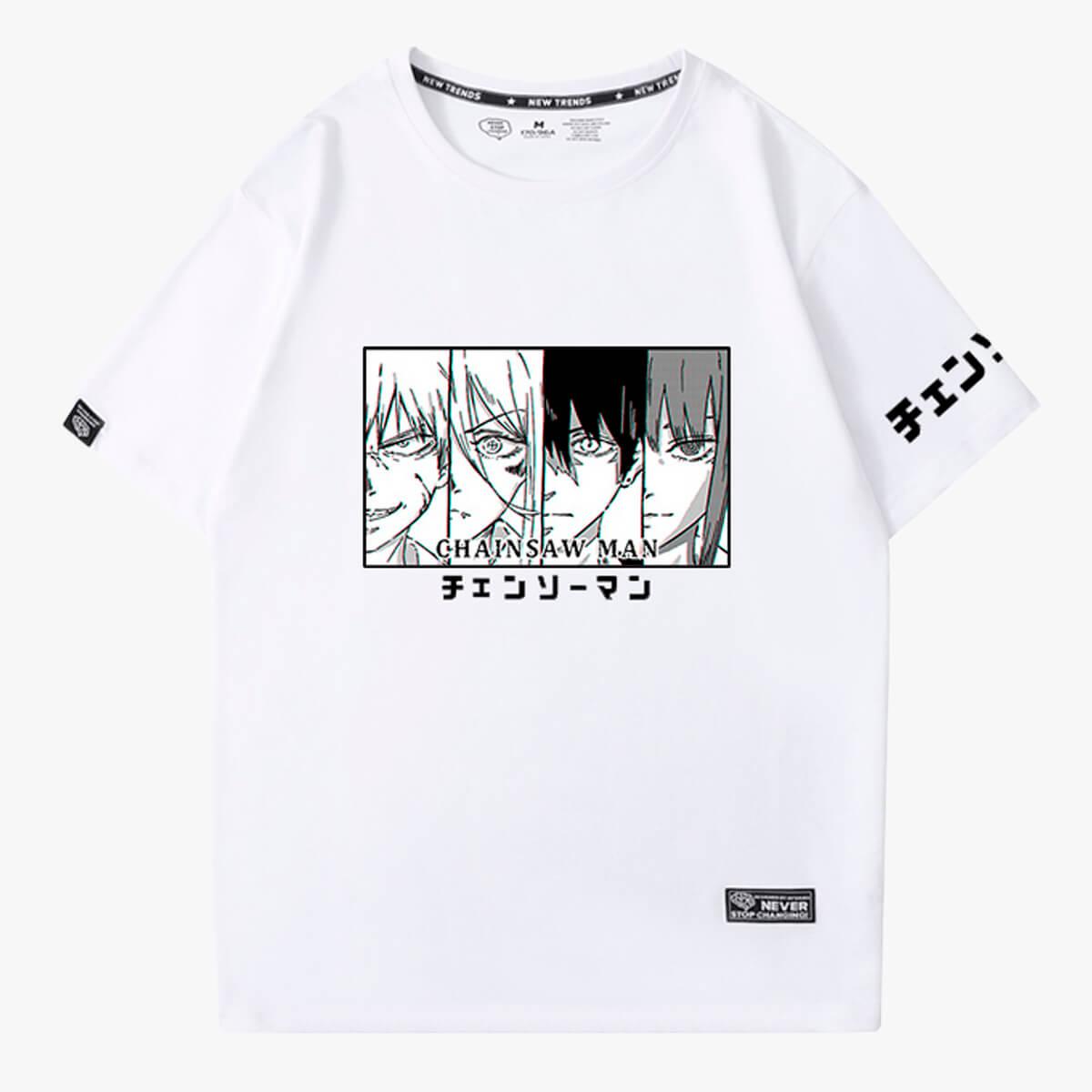 Chainsaw Man Devil Hunters Squad T-Shirt - Aesthetic Clothes Shop Chainsaw Man Devil Hunters Squad T-Shirt - Aesthetic Clothes Shop