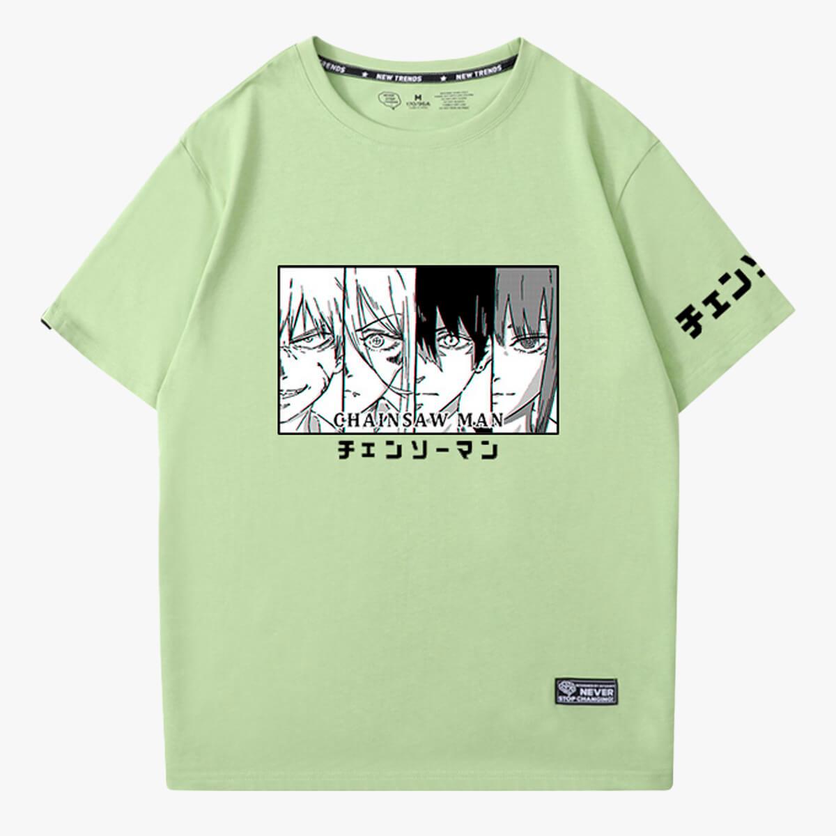Chainsaw Man Devil Hunters Squad T-Shirt - Aesthetic Clothes Shop Chainsaw Man Devil Hunters Squad T-Shirt - Aesthetic Clothes Shop